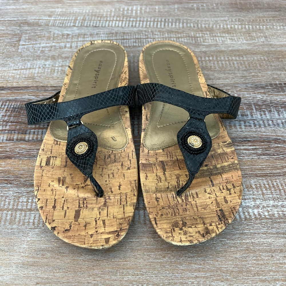 Easy Sprit Bohemian Cyrstal Stone Headed Sandals